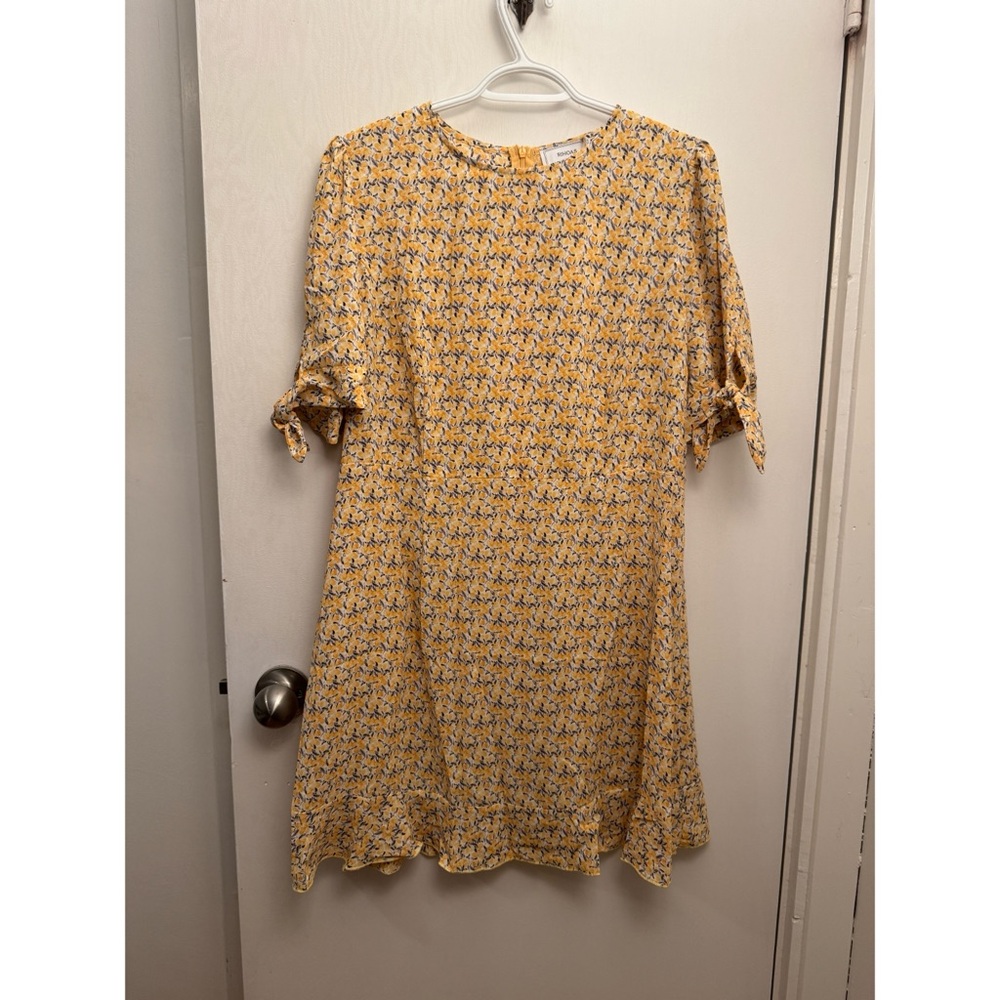 RIHOAS Yellow Floral Dress